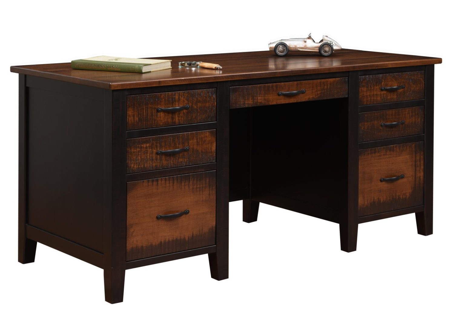 Manhattan Executive Desk Amish Originals Furniture Company