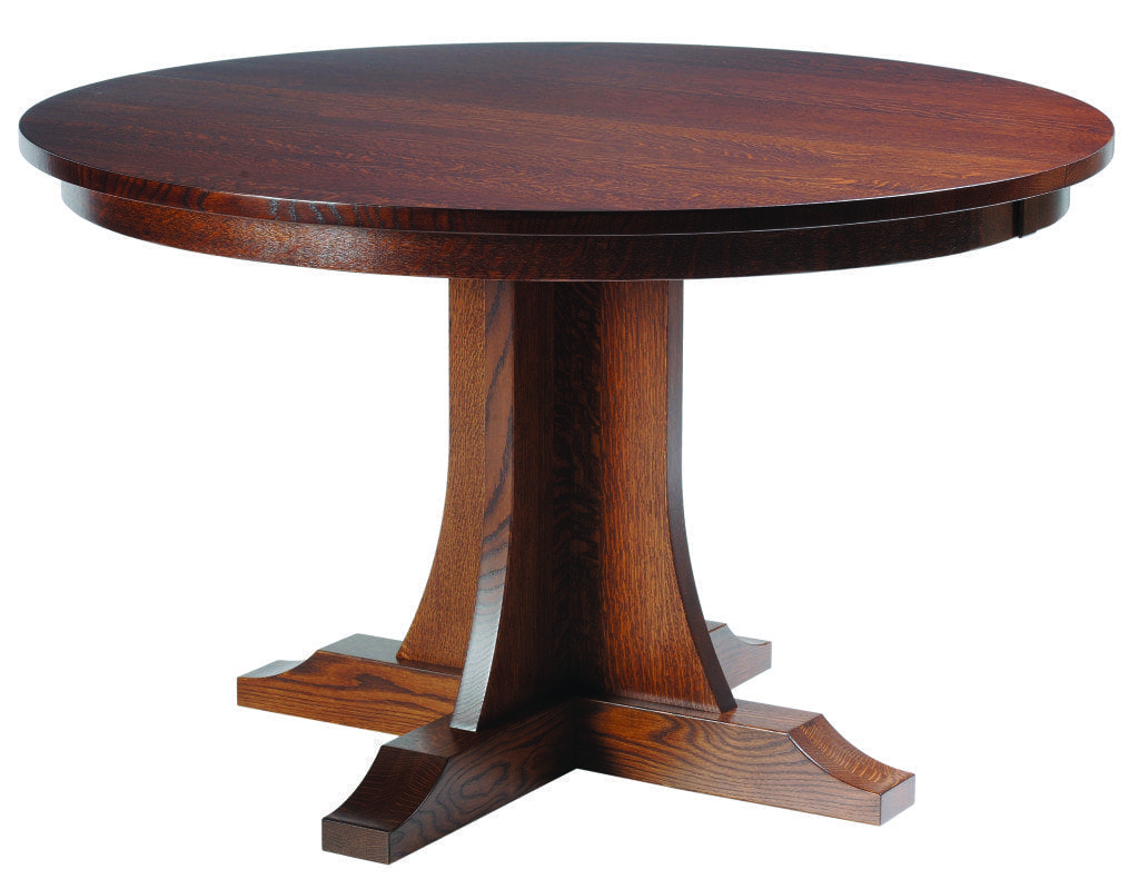Hamilton Pedestal Table Amish Originals