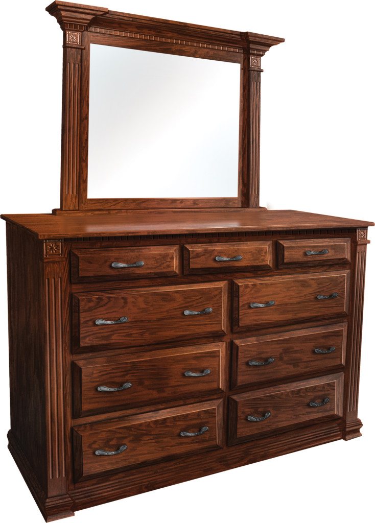 Lexington Double Mule Dresser Amish Originals Furniture Company