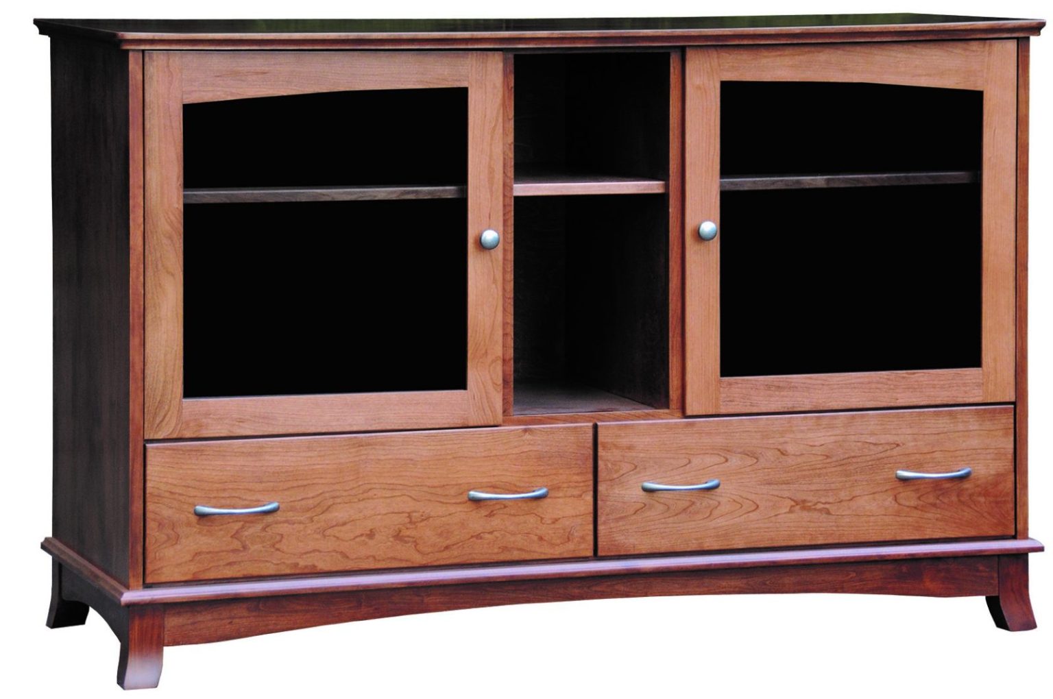 Grid Door TV Stand - Amish Originals Furniture Company