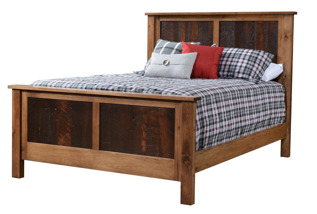 Manhattan Curved Bed Amish Originals Furniture Company