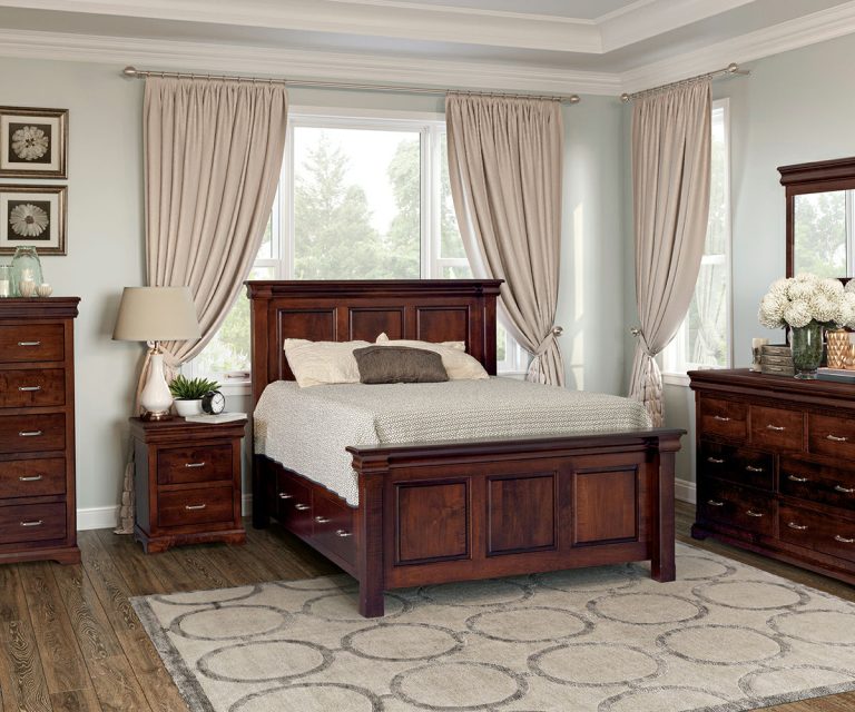 Hampton Bed by J&M Amish Originals Furniture Company