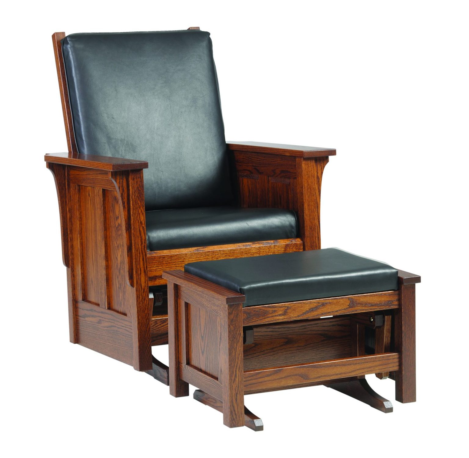 Shaker Glider & Ottoman Amish Originals Furniture Company