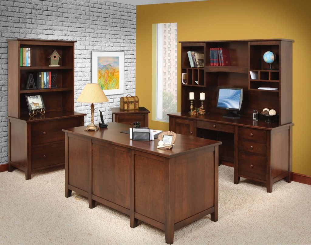 Manhattan Executive Desk Amish Originals Furniture Company