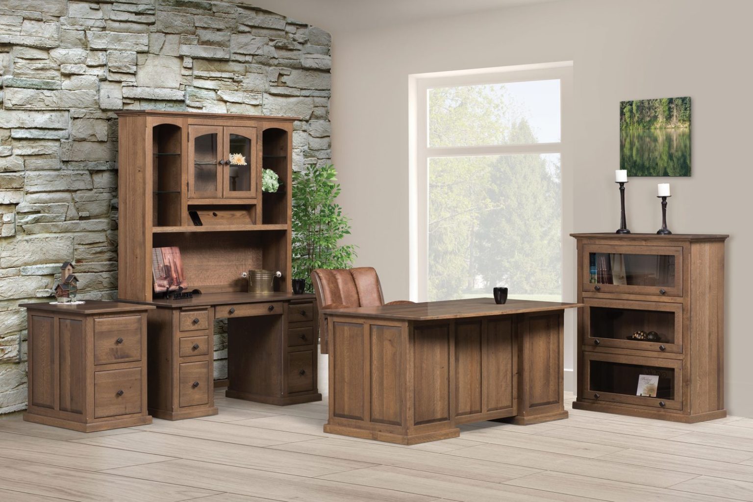 Salem Executive Desk Amish Originals Furniture Company