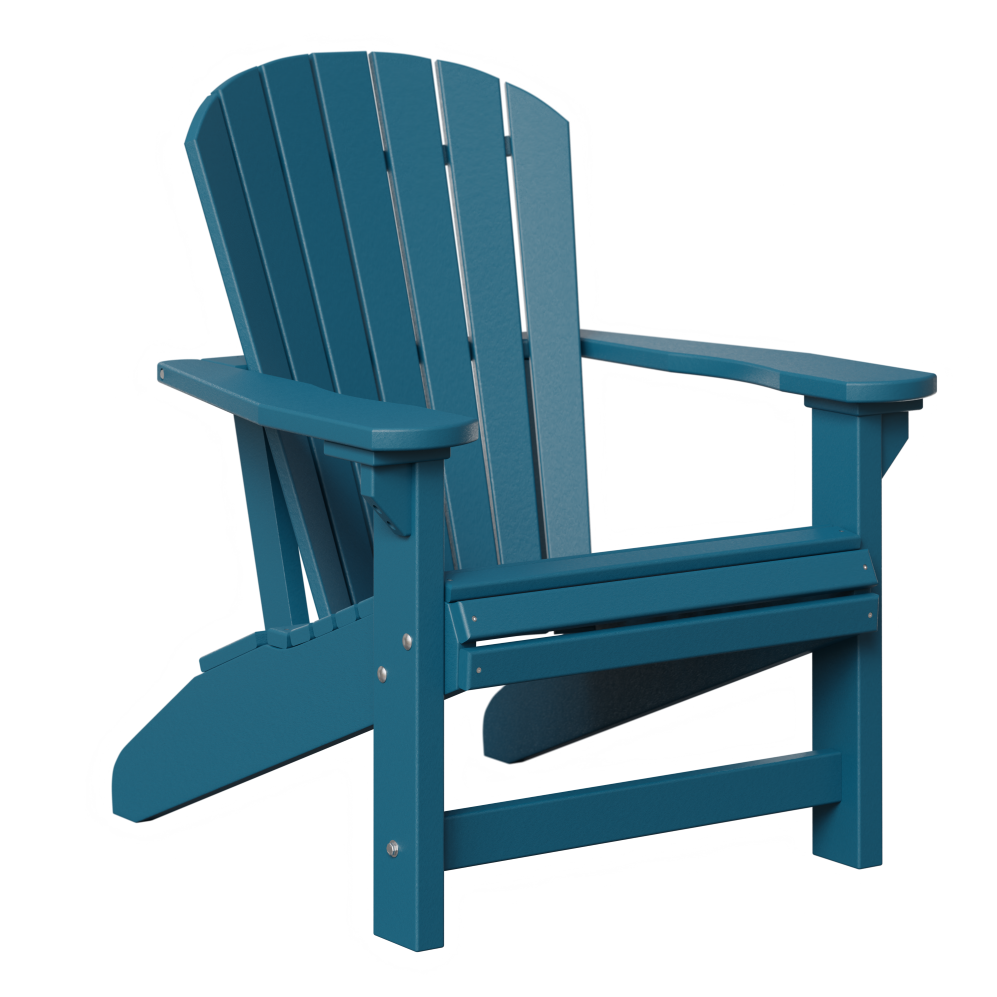 AC1 Classic Round Adirondack Chair Blue Blue 3 