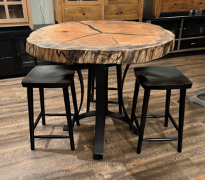 42″ Round Sycamore Counter Table $2,460
