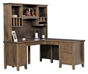 Manhattan Corner Desk With Hutch
