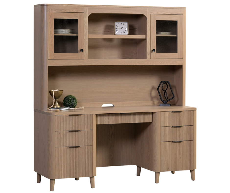 Bayport Credenza & Hutch