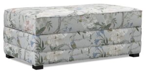Fabric Ottoman W/ Storage #00H