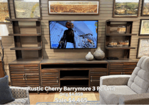 Barrymore 3 Pc Entertainment Unit $4,465
