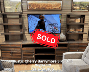 Barrymore 3 Pc Entertainment Unit $4,465