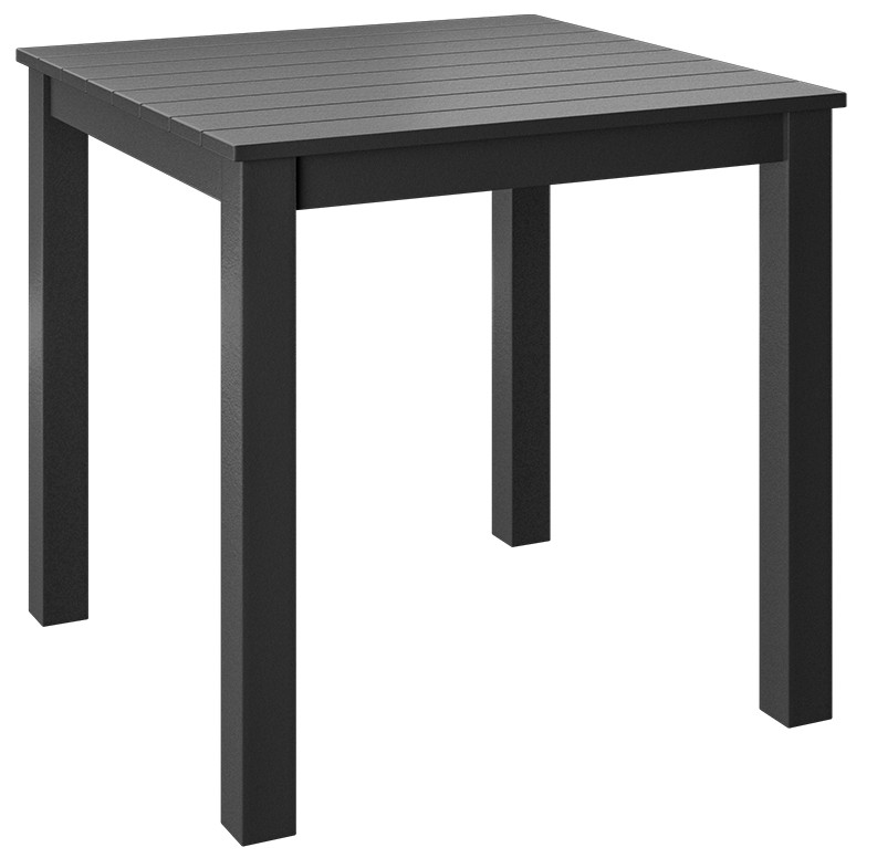 AC121 Table Modern 44" Square Dining Table Bar Height