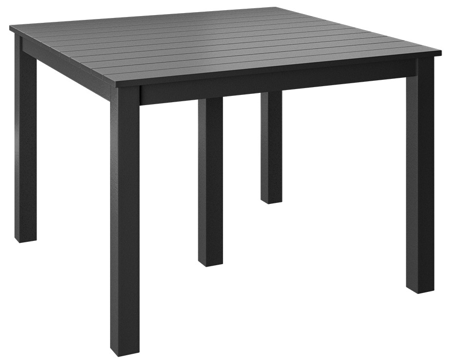 AC122 Table Modern 60" Square Dining Table Bar Height