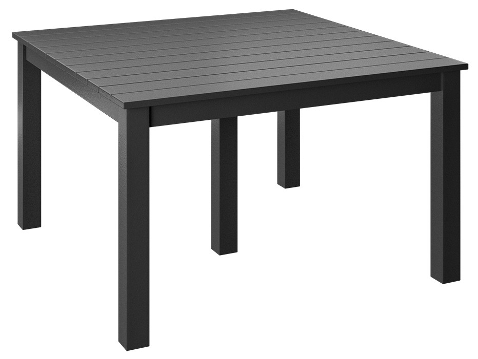 AC122 Table Modern 60" Square Dining Table Counter Height