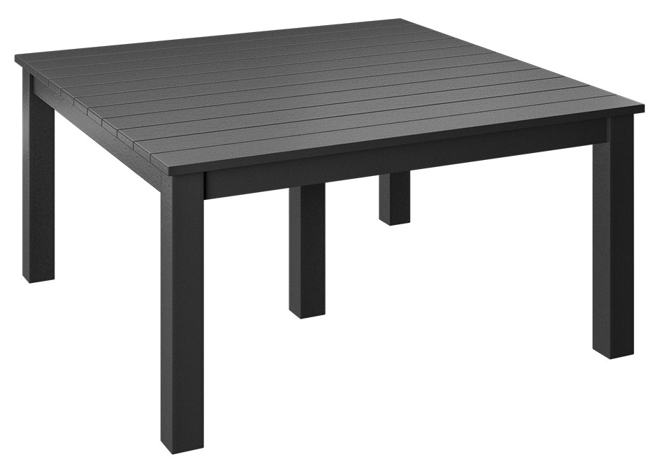 AC122 Table Modern 60" Square Dining Table Reg Height