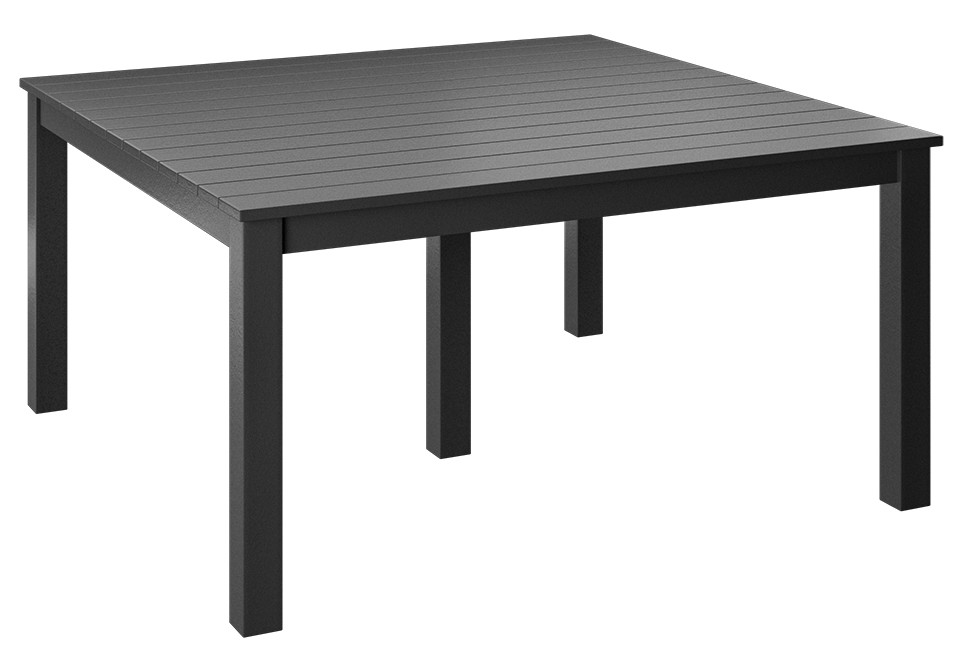 AC123 Table Modern 72" Square Dining Table Counter Height