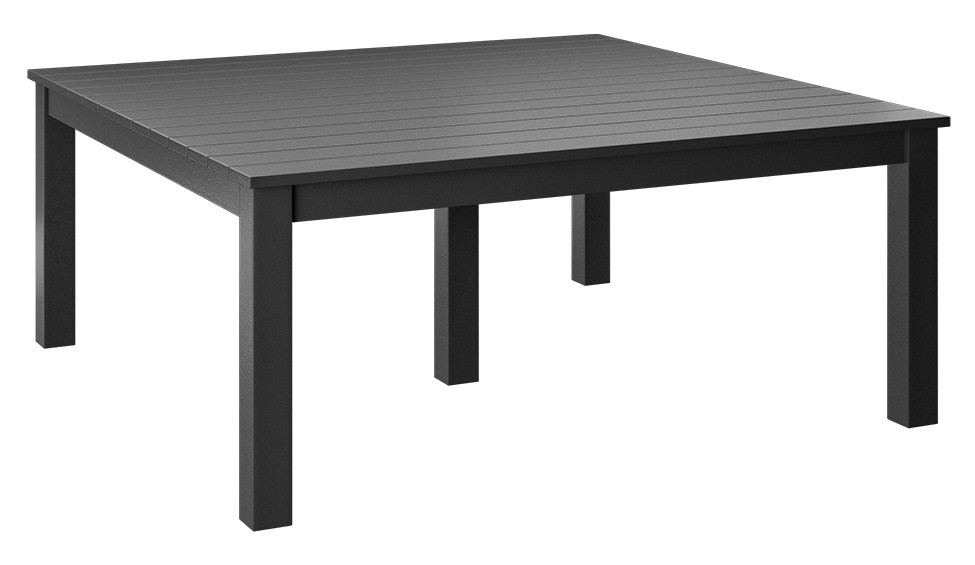 AC123 Table Modern 72" Square Dining Table Reg Height