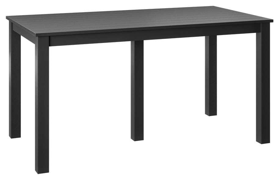 AC126 Table Modern 44x84 Dining Table Bar Height