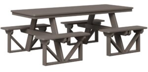 AC80 Park Walk In Picnic Table