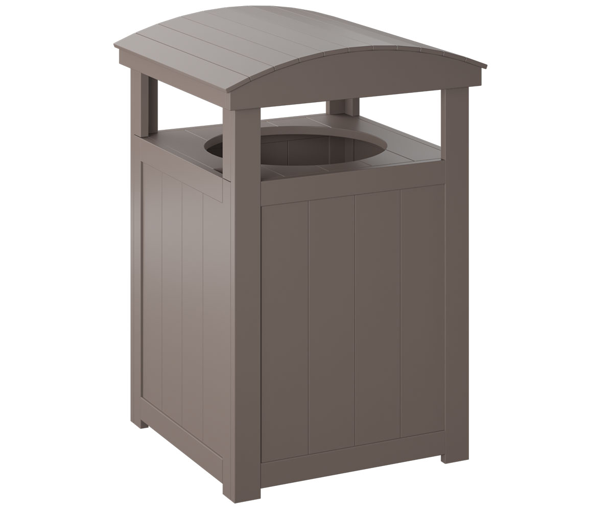AC140 Park Large Trash Can