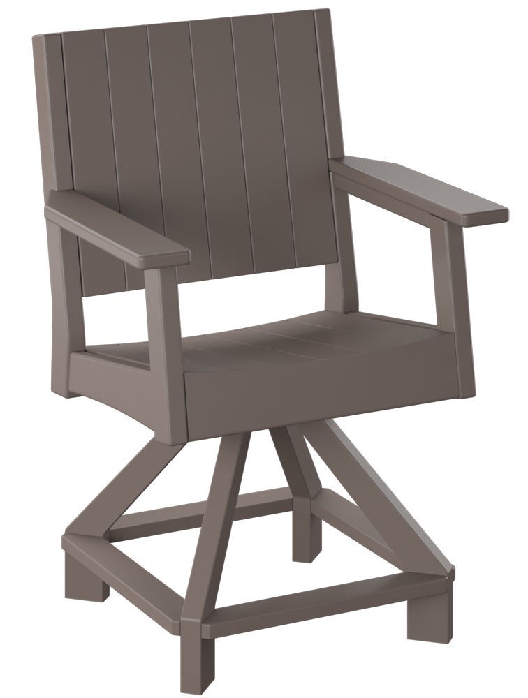 AC25 Chat Swivel Dining Chair Counter Height
