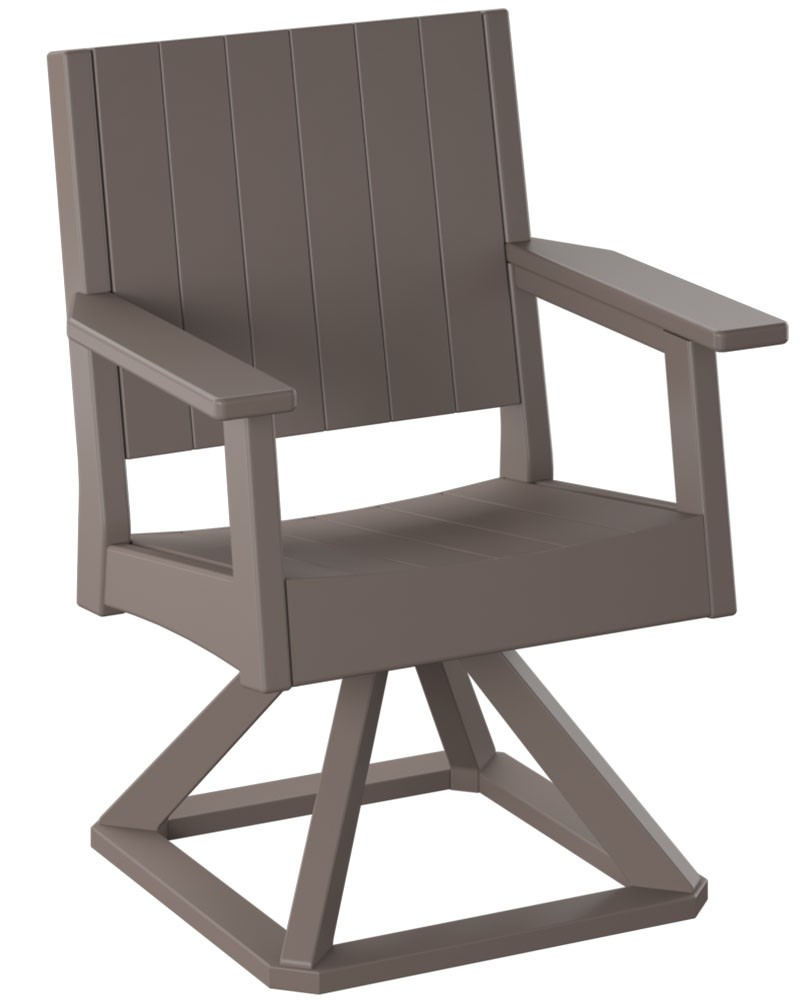 AC25 Chat Swivel Dining Chair Regular Height