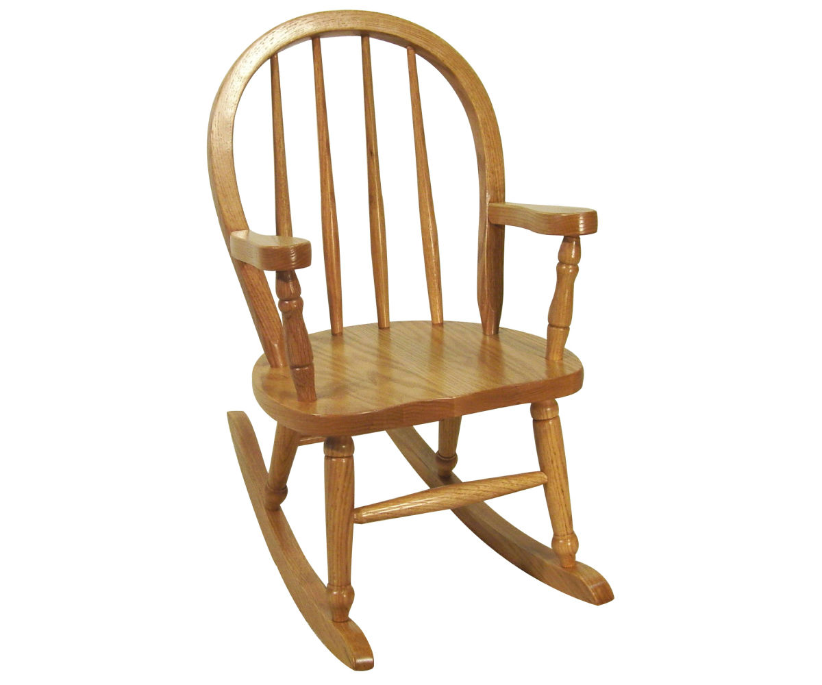 Child's Rocker Bow Back