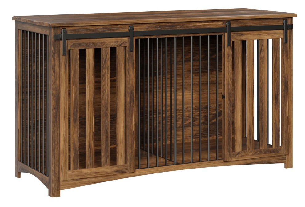 Legacy Large Double Barn Door Dog Crate