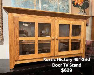 48" Grid Door Widescreen TV Stand $629