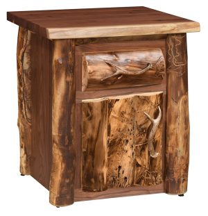 Appalachian 1 Drawer 1 Door Nightstand