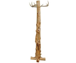 Coatrack Red Cedar with Antlers