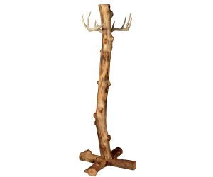 Coatrack Aspen with Antlers