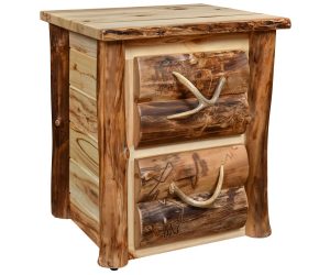 Rocky Mountain 2 Drawer Nightstand