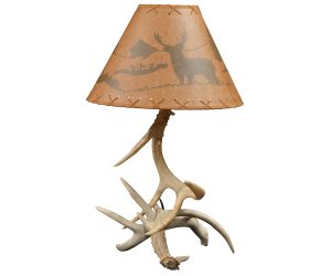 Lamp Table Lamps with Antlers