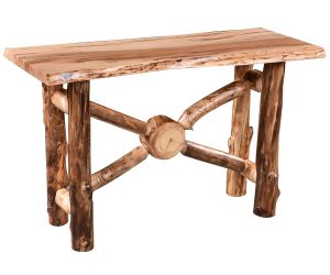 Rustic X Sofa Table