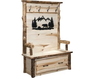 Yellowstone Hallbench with Silhouette